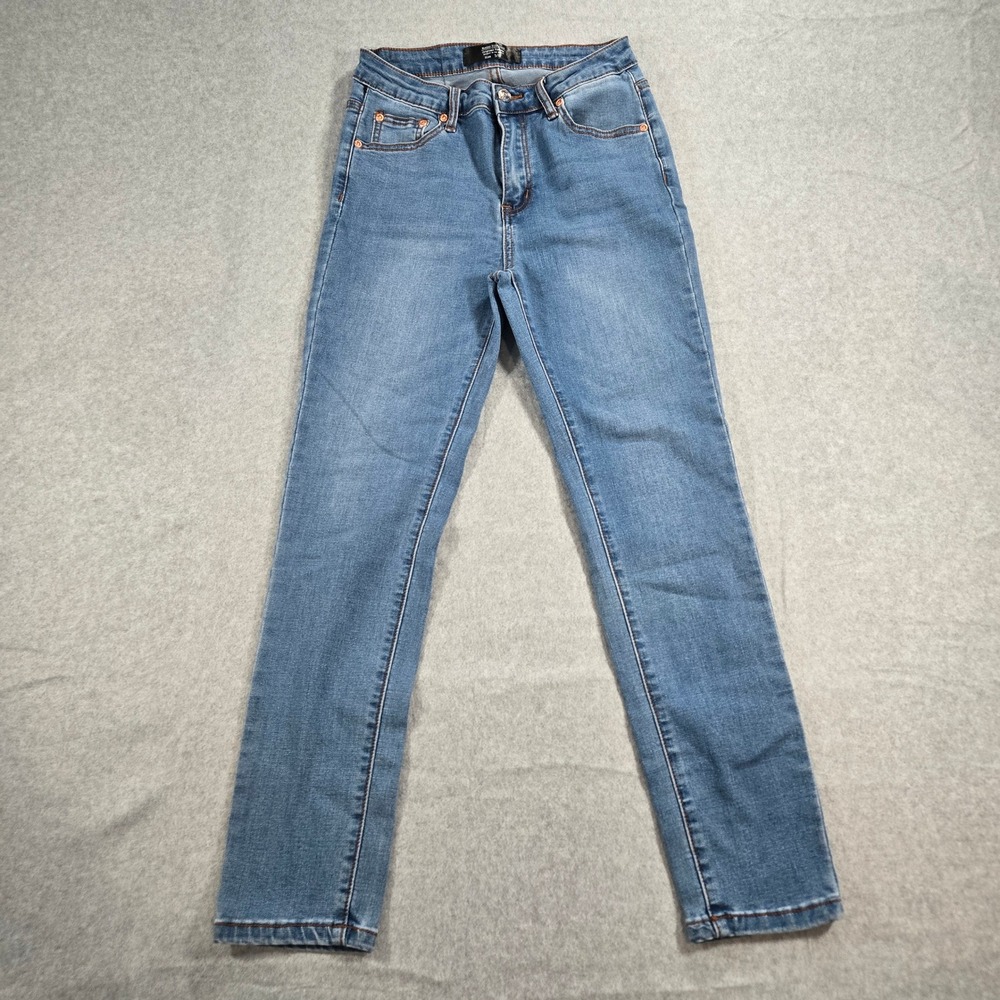 Monkey Ride Jeans Original Vintage Medium Wash Slim Straight Denim Size 5/27